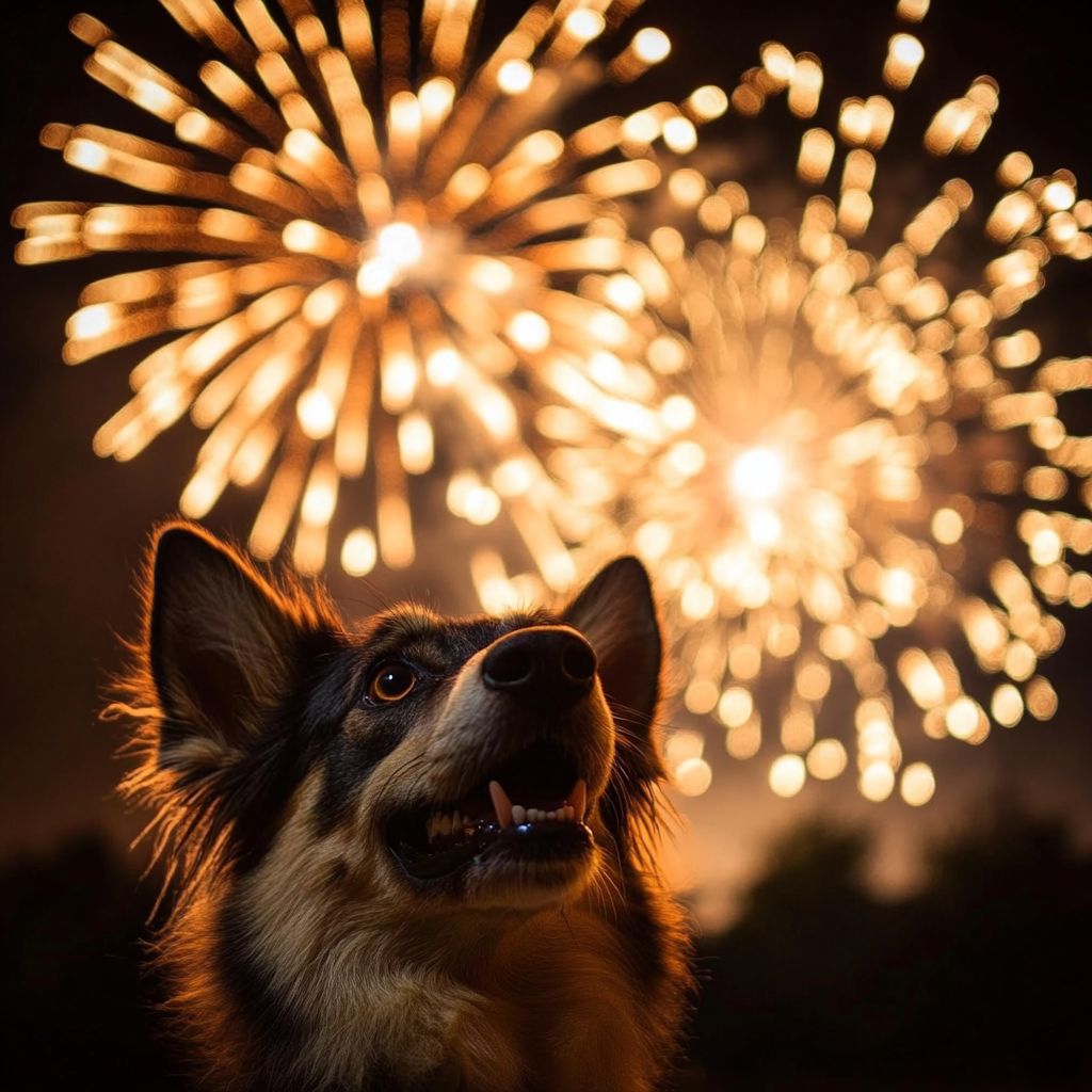 Leia mais sobre o artigo Lidando com o Medo de Fogos de Artifício em Cães